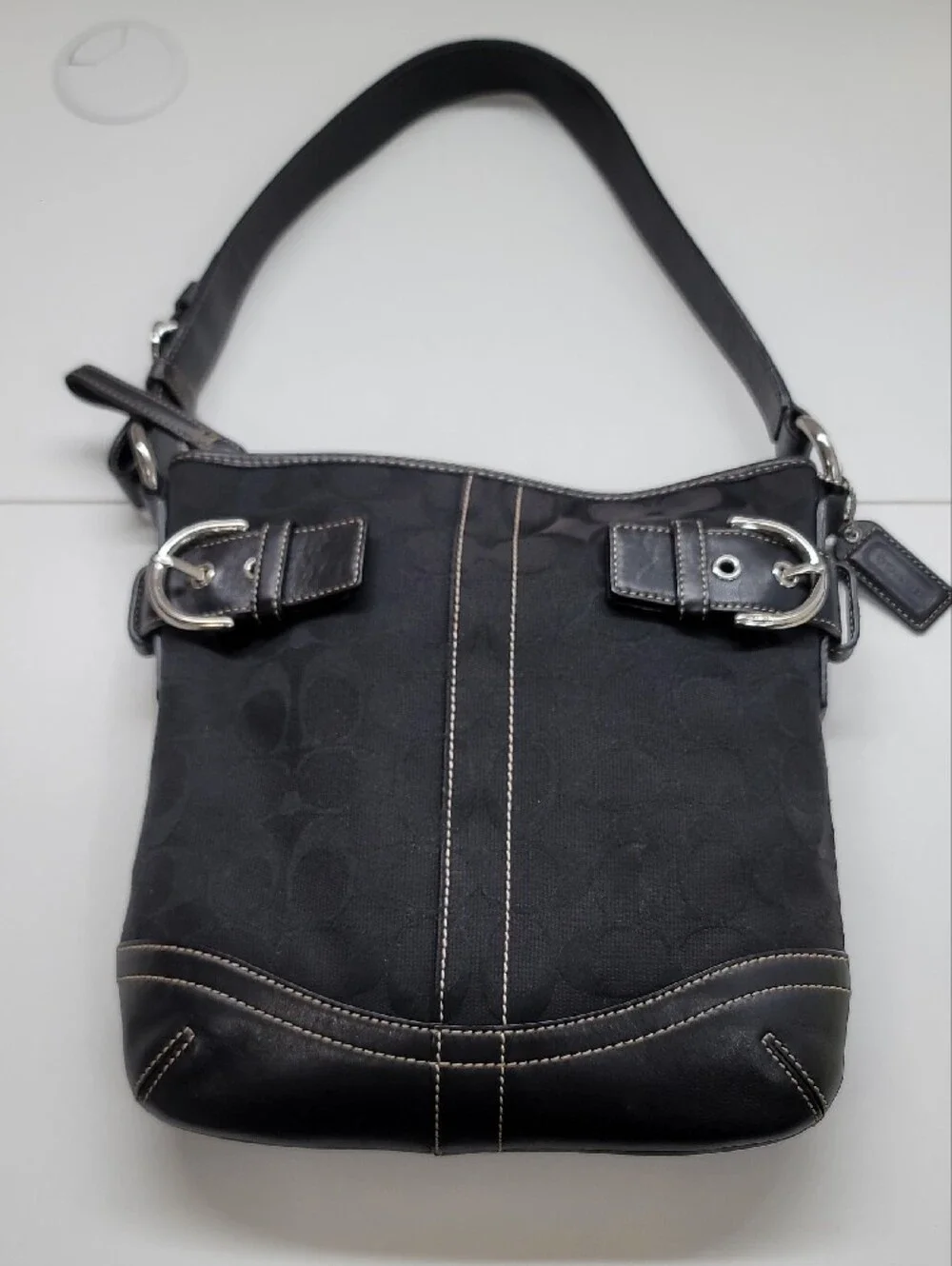 Coach Soho Signature Buckle Shoulder Bag